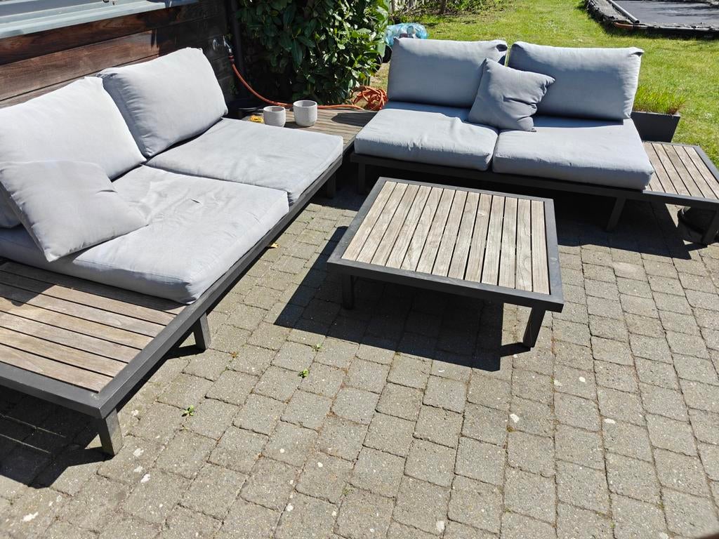 Loungeset, Ophalen, Hout, Loungeset