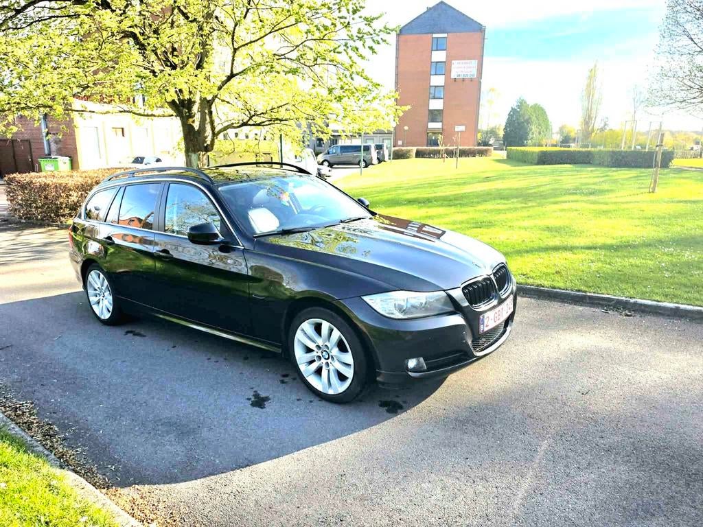 Serie 3 318d 2010 break start/stop, Auto's, BMW, 100 kW, Euro 5, Achterwielaandrijving, Zwart
