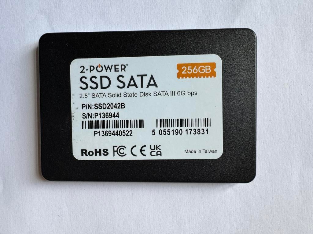 SSD 256 GB, Computers en Software, Harde schijven, Ophalen, Zo goed als nieuw, SATA, SSD