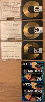5 minidiscs TDK dont deux neufs, scellés, TV, Hi-fi & Vidéo, Walkman, Discman & Lecteurs de MiniDisc, Enlèvement ou Envoi