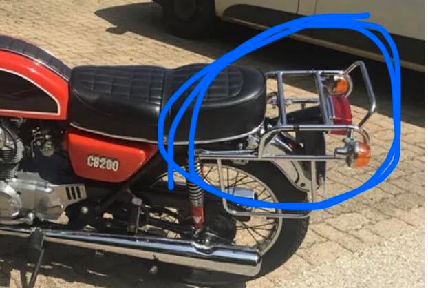 Honda cb200 bagegedrager of grab bar IK ZOEK  Je recherche, Motoren, Onderdelen | Honda, Ophalen of Verzenden
