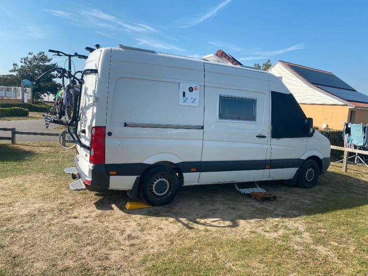 van aménagé sur VW crafter L2H2 de 2014, Caravans en Kamperen, Mobilhomes, Particulier, tot en met 3, Half-integraal, Overige merken