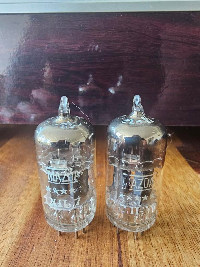 Paire de ECC83 Mazda Belvu, 5 etoiles, Enlèvement ou Envoi