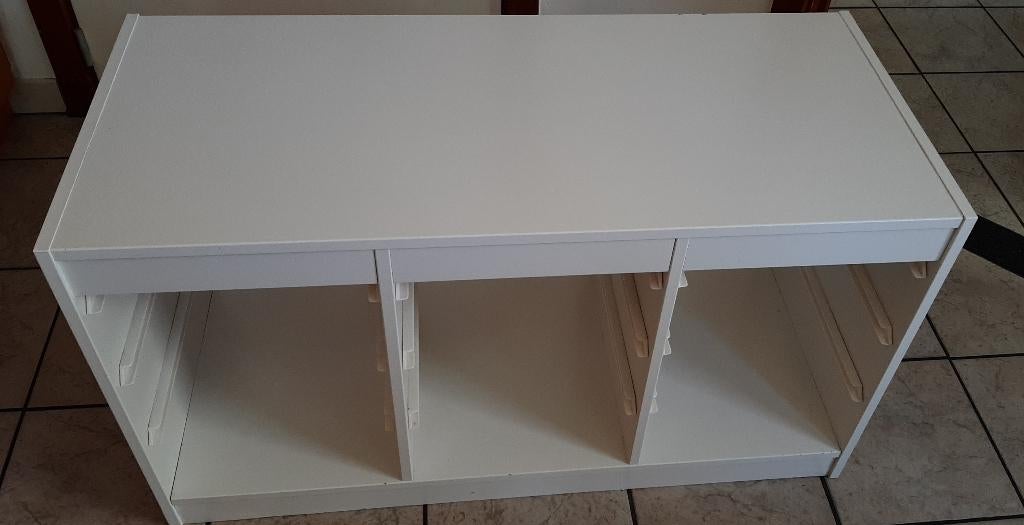 Ikea TROFAST Basiselement, wit,99x44x56 cm art 801.538.00(1), Gebruikt, Kast, 75 tot 100 cm, Minder dan 50 cm