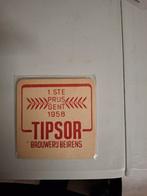 Oud bierviltje tipsor beirens wommelgem expo 58, Ophalen of Verzenden