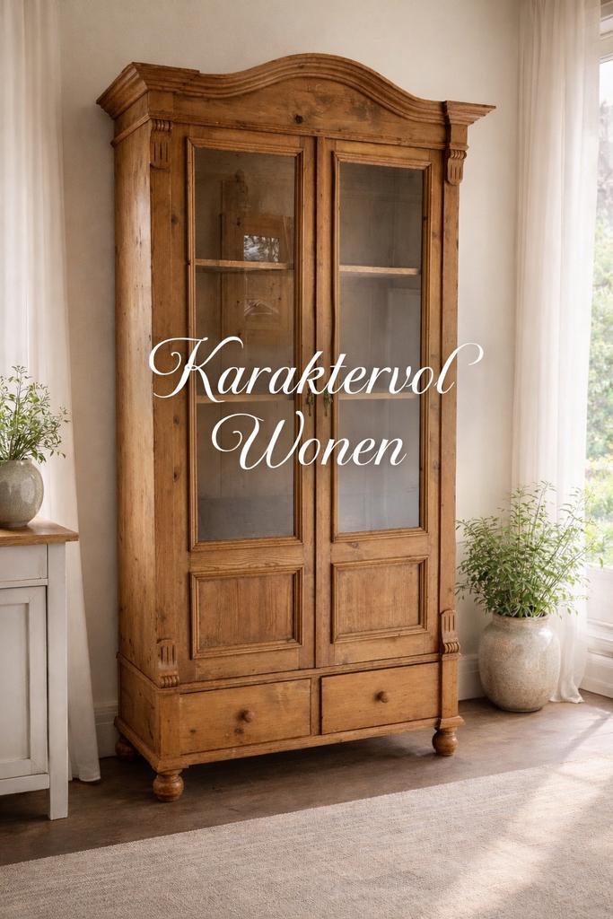 Geweldige “Oud Grenen” buffetkast ….een pareltje, Antiquités & Art, Curiosités & Brocante, Enlèvement