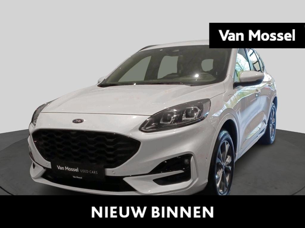 Ford Kuga PHEV - ST-Line X - Driver Assist - Weinig KM, Auto's, Ford, 4 cilinders, Wit, Plug-in hybride, Bedrijf