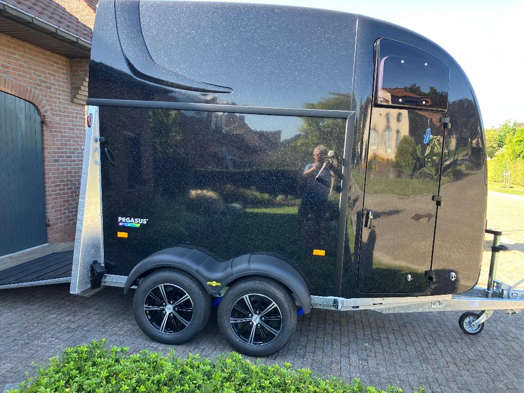 Paardentrailers, Ophalen, Nieuw, Aluminium