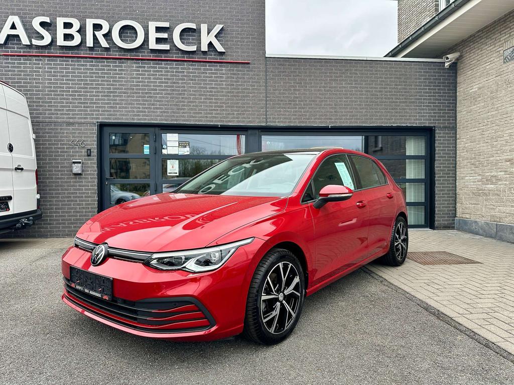 Volkswagen Golf 1.0 eTSI Life DSG MatrixLed*PanoDak*App*GPS*, Autos, Volkswagen, Rouge, Achat, Euro 6, Entreprise