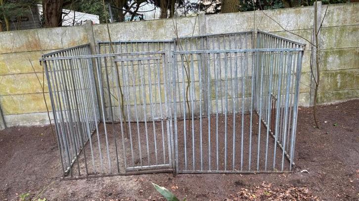 hondenren 185 euro, Dieren en Toebehoren, Hondenhokken, Gebruikt, Hondenkennel, Ophalen