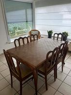 Tafel en 6 stoelen, Enlèvement, Utilisé