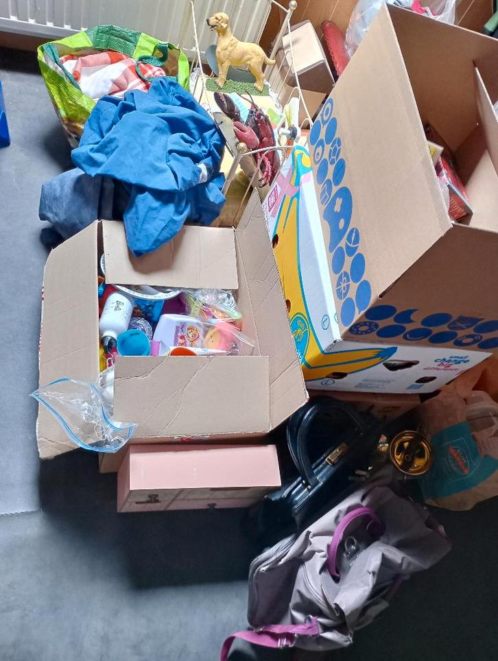 lot rommelmarkt / brocante, Diversen, Rommelmarktspullen, Gebruikt, Ophalen