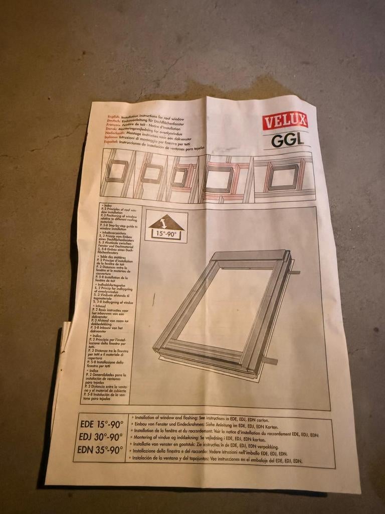 RESTE 1 Velux complets + raccords, Dimensions : 55 x 78 cm, Bricolage & Construction, Vitres, Châssis & Fenêtres, Enlèvement