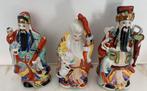 Prachtige set van 3 Chinese Geluksgoden Fu, Lu,Shou, Antiek en Kunst, Ophalen