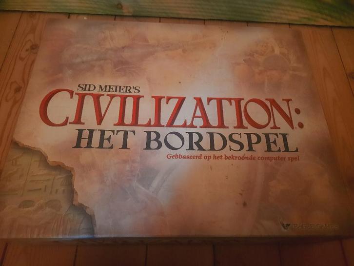 Sid Meyer Civilization Bordspel van Eagle-Games, Hobby en Vrije tijd, Gezelschapsspellen | Bordspellen, Ophalen of Verzenden