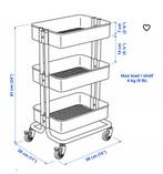 Keukentrolly, Ophalen, Zo goed als nieuw, Overige materialen, Overige typen