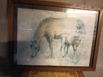 Jument avec poulain, Antiquités & Art, Enlèvement ou Envoi