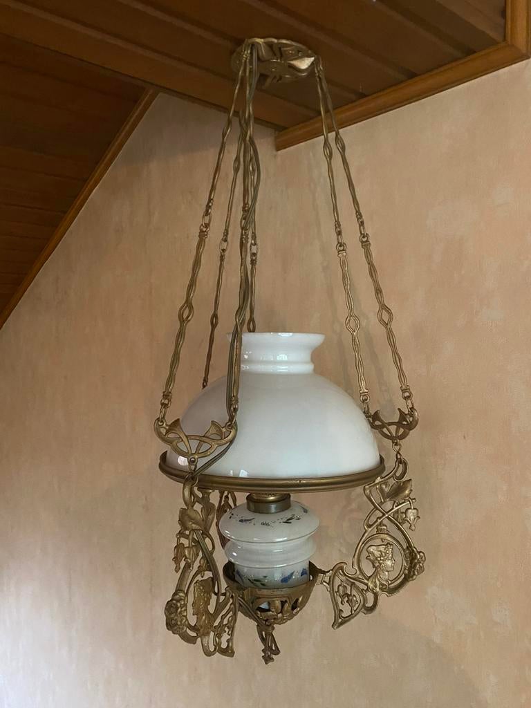 Lampe belge, Ophalen