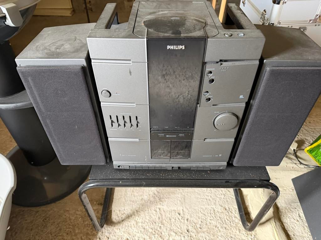 Philips box met woofer, Ophalen, Zo goed als nieuw, Philips