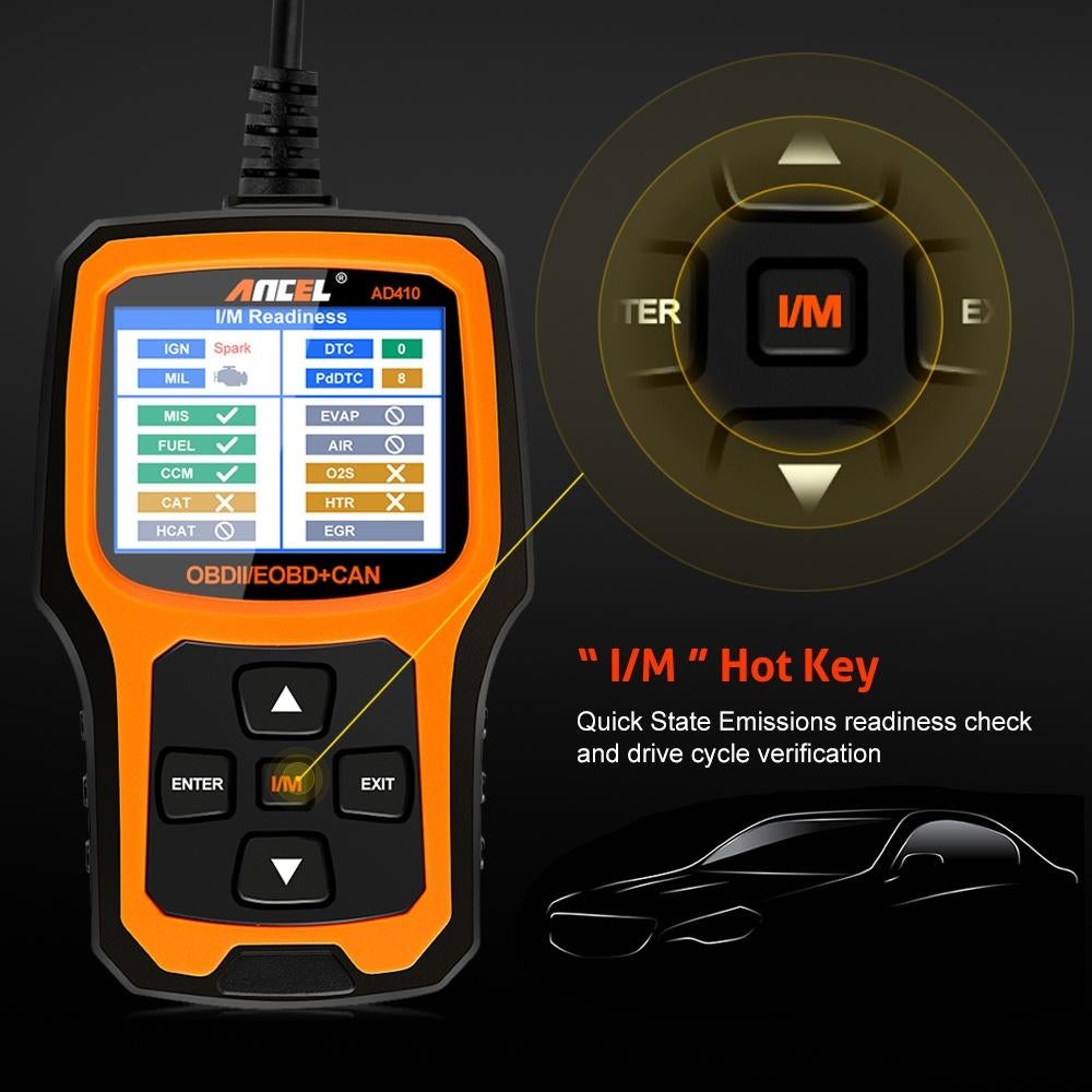 Universal Auto Diagnostic Scanner Code Reader (standaard)
