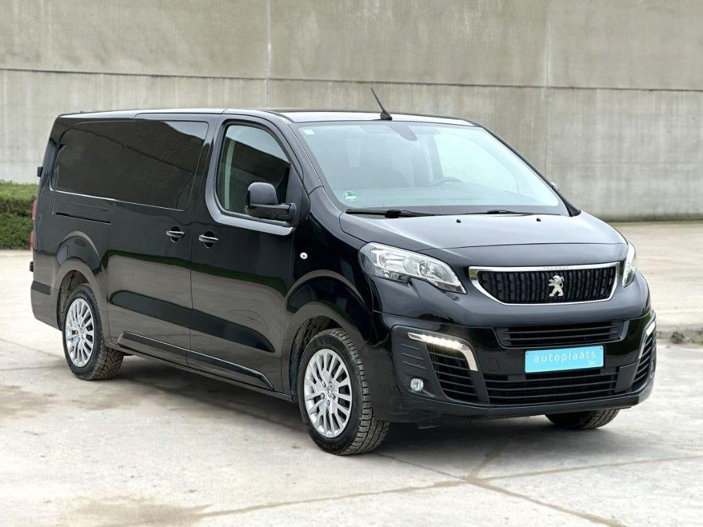 Peugeot Expert Long 2019 Dubbele Cabine 6pl Dodehoek Camera, Autos, Camionnettes & Utilitaires, 90 kW, Achat, Entreprise, Boîte manuelle