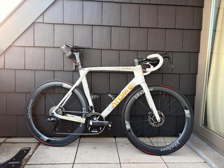 Atom6 Auro Ultegra di2 - 56, Fietsen en Brommers, Fietsen | Racefietsen, Zo goed als nieuw, Heren, Overige merken, Meer dan 20 versnellingen