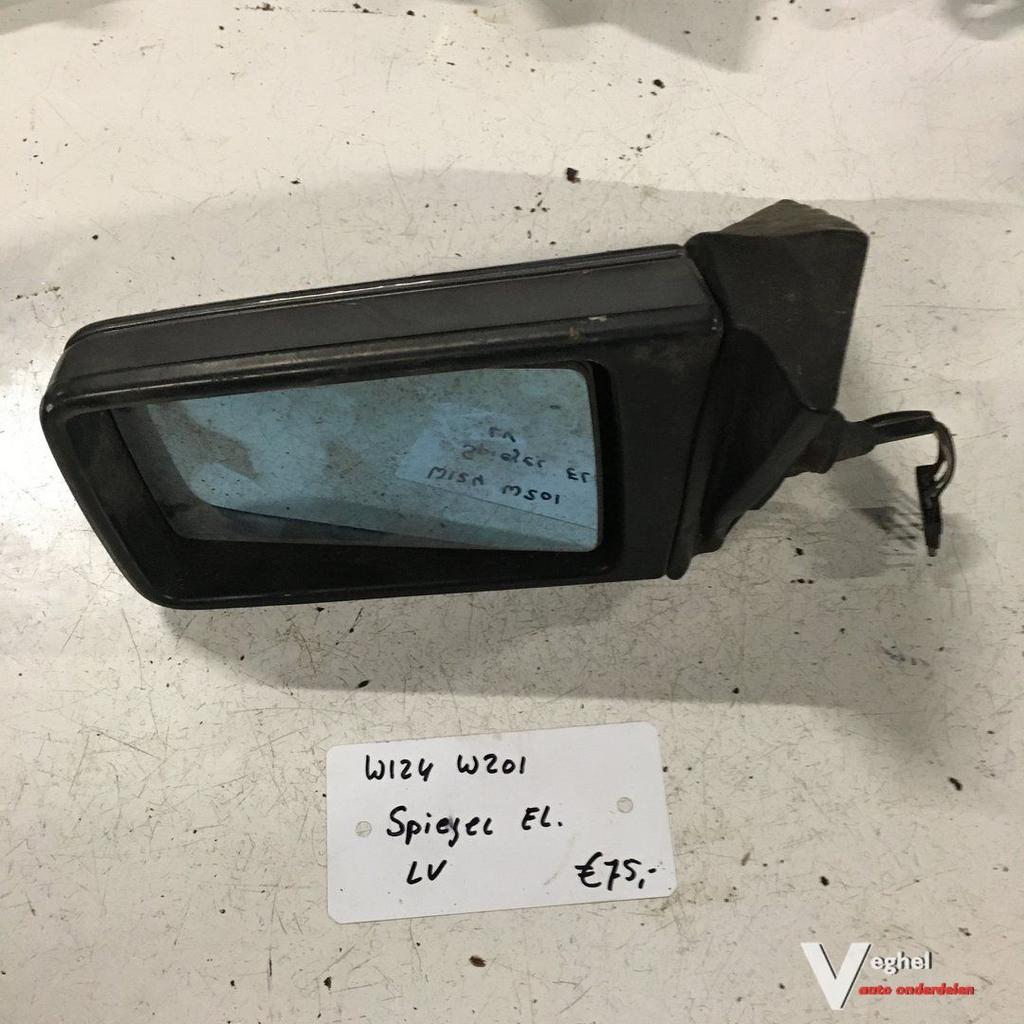 Mercedes W124 W201 Buitenspiegel Elektr Linksvoor, Autos : Pièces & Accessoires, Rétroviseurs, -, Utilisé, -, -