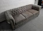 Chesterfield 3-zits bank vintage, Maison & Meubles, Enlèvement
