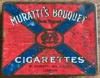 Anciennes boîtes à cigarettes et à tabac MURATTI'S BOUCQUET, Collections, Marques & Objets publicitaires, Enlèvement ou Envoi