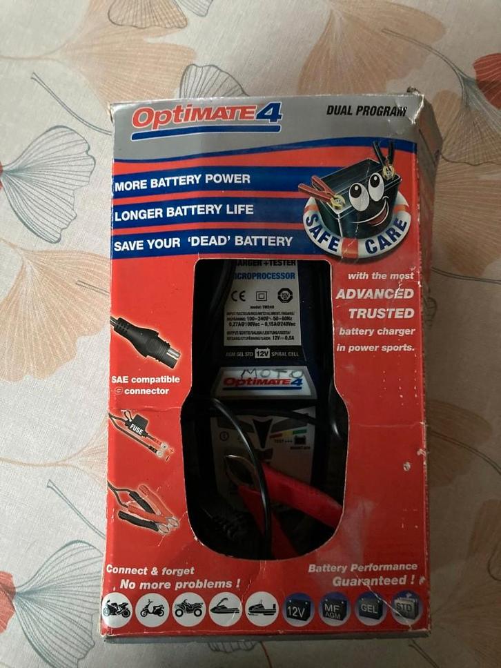 Batterijlader Optimate 4 - Dual program, Auto-onderdelen, Accu's en Toebehoren, Gebruikt, Ophalen