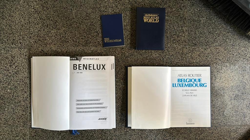 Wereld & wegenatlassen, Boeken, Ophalen of Verzenden, Gelezen, Wereld