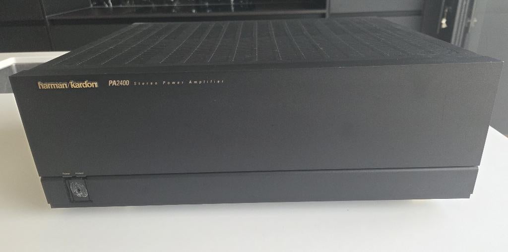 Harman Kardon PA2400 eindversterker, Audio, Tv en Foto, Versterkers en Ontvangers, Ophalen, Gebruikt, Stereo, 120 watt of meer