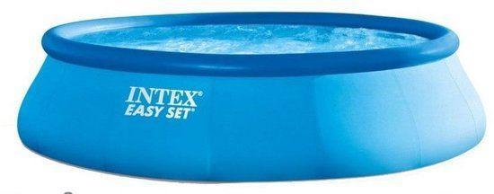 Piscine Intex + pompe à filtre à sable Intex, Jardin & Terrasse, Piscines, Comme neuf, Piscine gonflable, 80 à 120 cm, 400 cm ou plus