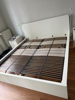 Lit double Ikea Malm 180x200cm sans matelas, Maison & Meubles, Chambre à coucher | Lits, Bois d'échafaudage, Enlèvement, Utilisé