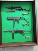 kader met 3 miniatuur machinepistolen, Ophalen of Verzenden