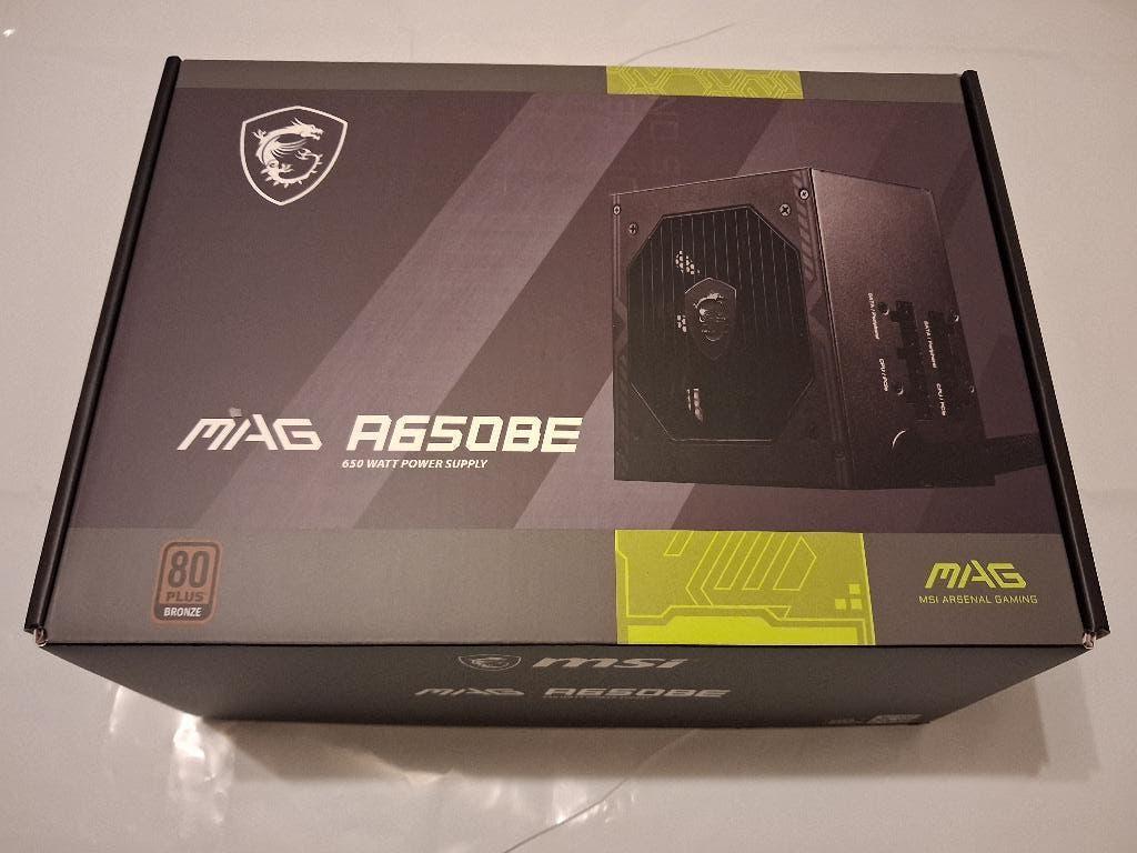 MSI MAG A650BE, Enlèvement ou Envoi, Comme neuf