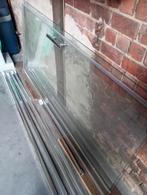 Douche deur- en zijpaneel glas, Doe-het-zelf en Bouw, Ophalen, Gebruikt, Glas, Douche