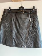 Echt lederen rok kort donketbruin, Vêtements | Femmes, Jupes, Enlèvement, Comme neuf, Taille 38/40 (M)