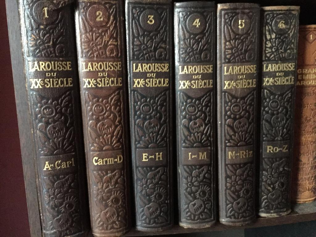 Encyclopédie Larousse du xxe siècle, Enlèvement, Utilisé, Général, Série complète