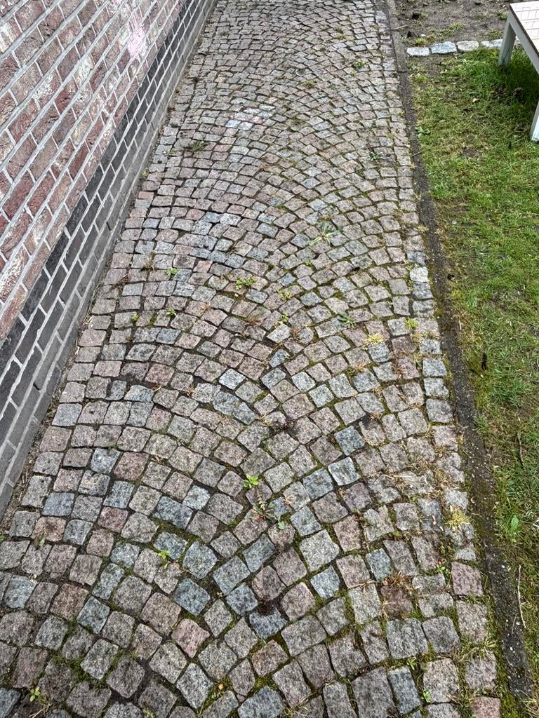 Kleine kasseien +- 7cm op 7cm  totaal 62,67m2 +-, Enlèvement, Utilisé