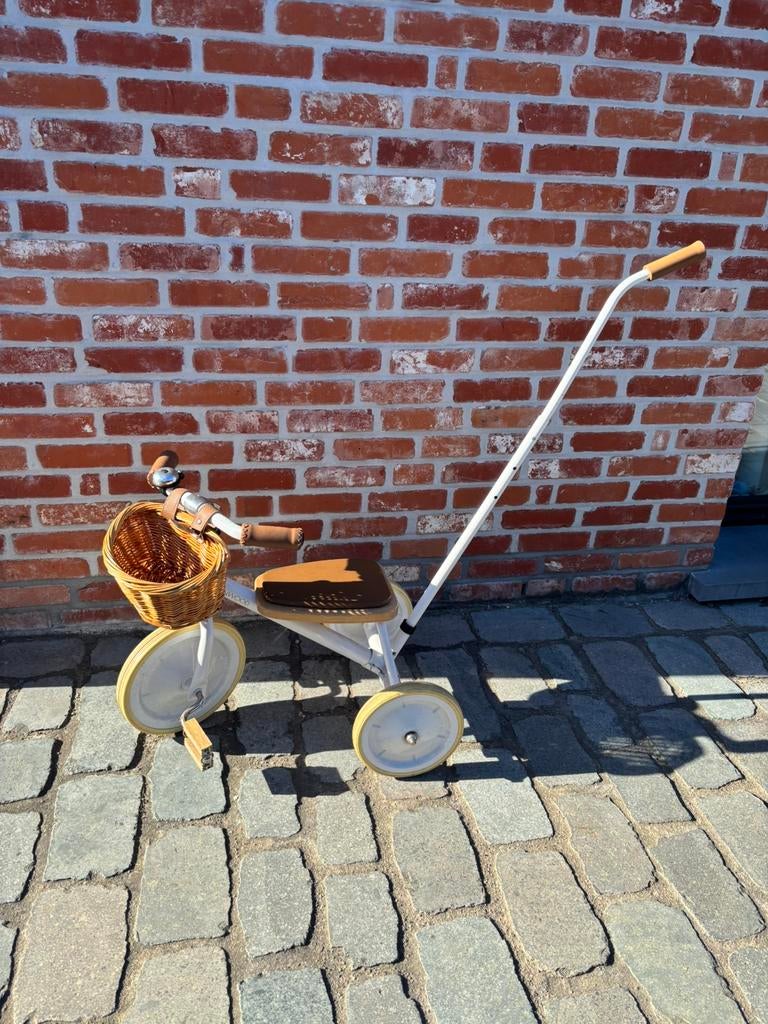 Driewieler Bandwood, Ophalen, Zo goed als nieuw, Duwstang