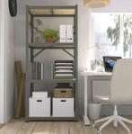 2 étagères en pin et métal industriel Ikea, Maison & Meubles, Enlèvement, Comme neuf