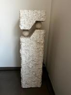 Sokkel in witte kalksteen, Ophalen, Zo goed als nieuw