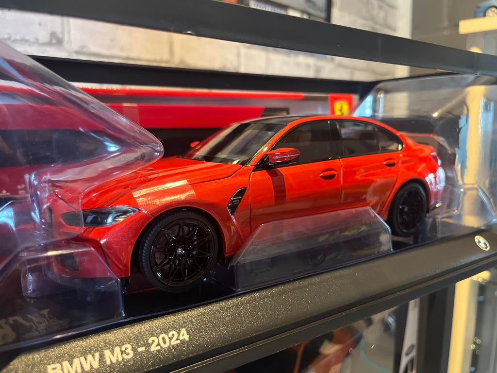 Bmw M3 G80 dealer model, Hobby & Loisirs créatifs, Voitures miniatures | 1:18, Enlèvement, Comme neuf