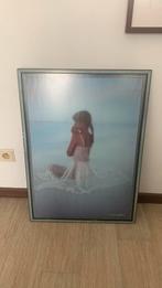 Prachtig mooie ingekaderde David Hamilton 76 cm x 55 cm, Ophalen, Kunststof, Gebruikt, 75 cm of meer