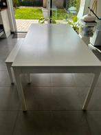 Eetkamertafel afel wit te koop, Huis en Inrichting, Tafels | Eettafels, Ophalen, Zo goed als nieuw