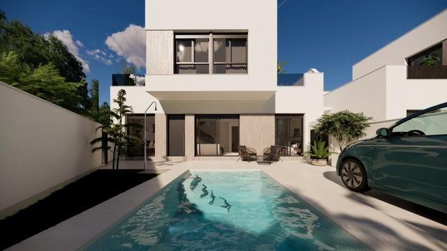 Villas avec piscine privée à San Fulgencio., Immo, Étranger, Espagne, Maison d'habitation, Autres