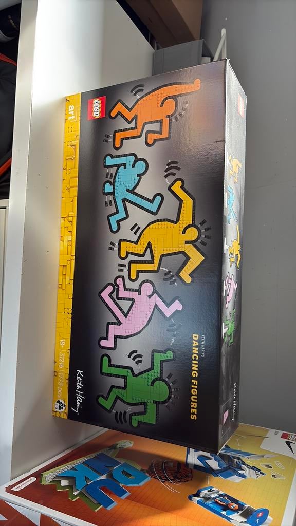 Keith haring lego, Enlèvement, Comme neuf