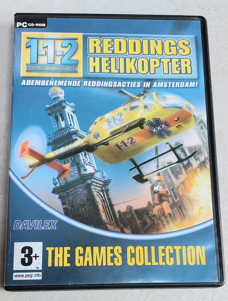 CD-ROM - PC game - Reddingshelicopter, Games en Spelcomputers, Ophalen, 1 speler, Racen en Vliegen, Eén computer