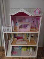 Groot houten poppenhuis, Enlèvement, Comme neuf, Maison de poupées